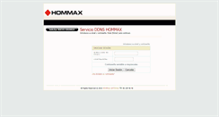 Desktop Screenshot of hommax-ddns.com